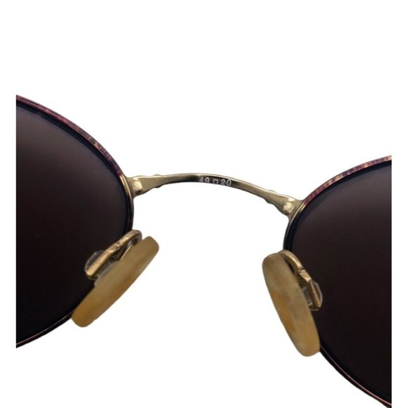 Vintage Sebastiano Sunglasses SEB-F8203 Gold/Tortoise Made in Italy W/ Case - Picture 7 of 7